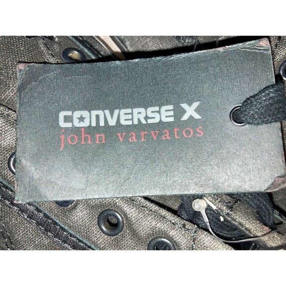 Converse All-Star-John Varvatos 10th Anniversary-Women's 7-Black Shoes- 151298C - Picture 9 of 11